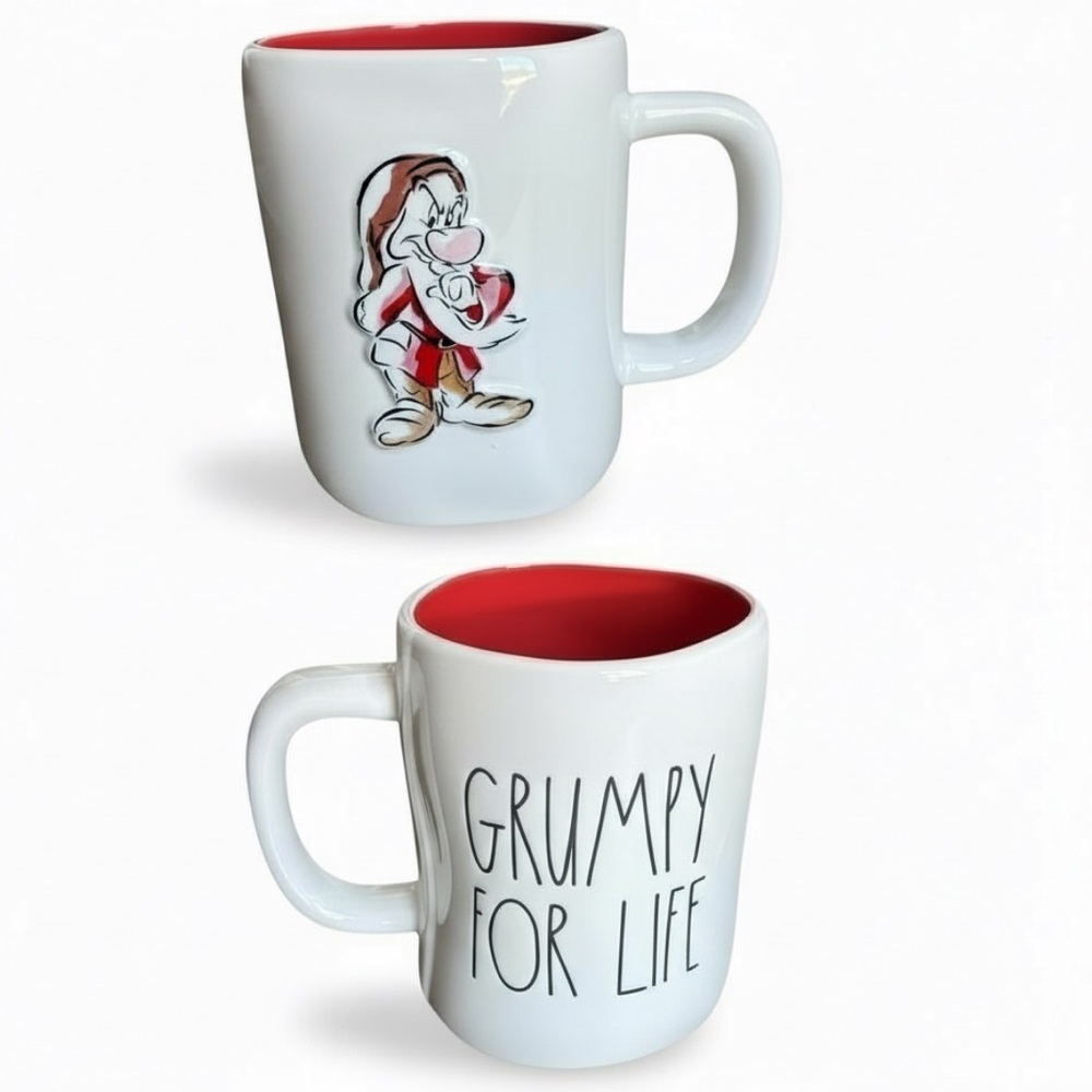 Disney X Rae Dunn Grumpy Ceramic Coffee Mug - Picture 11 of 11